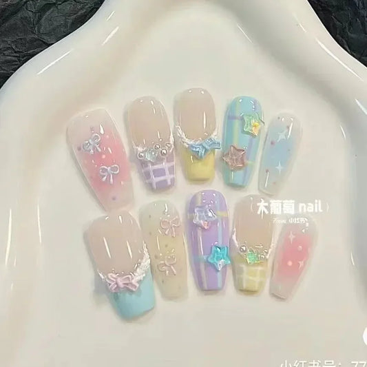 Pastel Princess Press On Nails