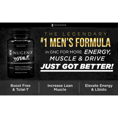 B Vitamins, Trace Mineral Supplement, Male Strength Enhancer, Supports Increased Muscle, Strength, Energy, 90 Capsules