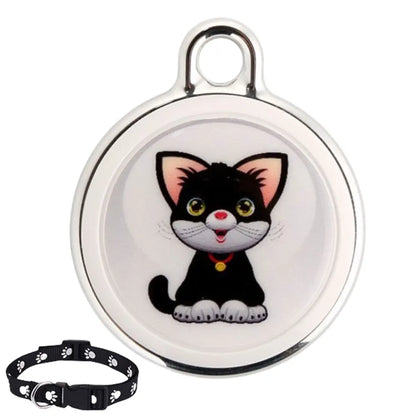 Pet Anti-Lost GPS Tracker Bluetooth-compatible Smart Activity Tracker Waterproof for Dogs Cats Kids Pets Keychain Wallet Luggage
