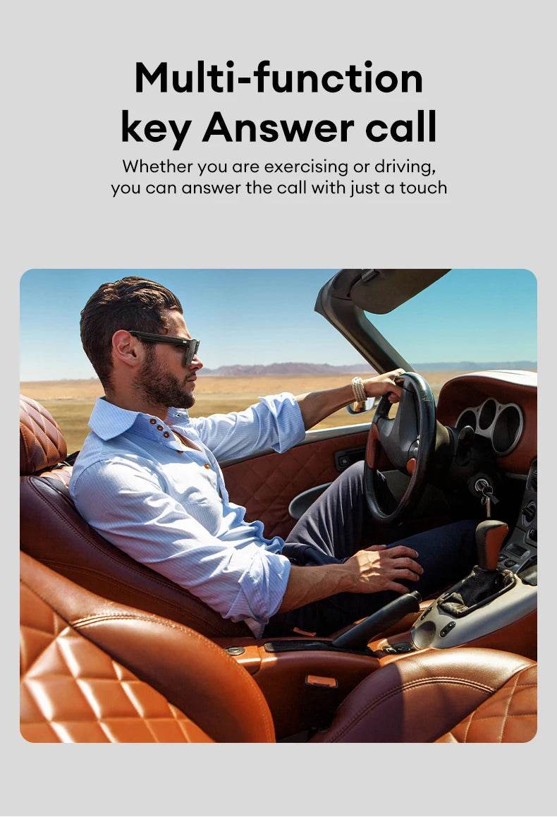 HYUNDAI HY-C8 Bluetooth Headphones Polarized Sunglasses Outdoor Sports Cycling Audio Glasses multi-function Music & Call