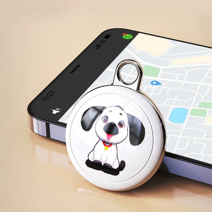 Pet Anti-Lost GPS Tracker Bluetooth-compatible Smart Activity Tracker Waterproof for Dogs Cats Kids Pets Keychain Wallet Luggage