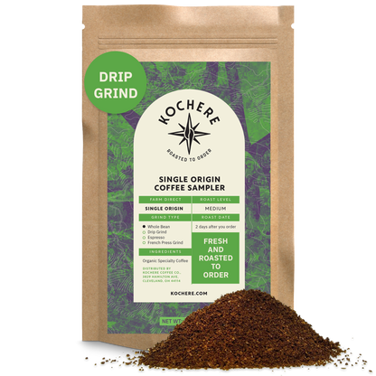 Kochere Coffee Single Origin Coffee Sampler - Roaster's Choice Tasting Kit
