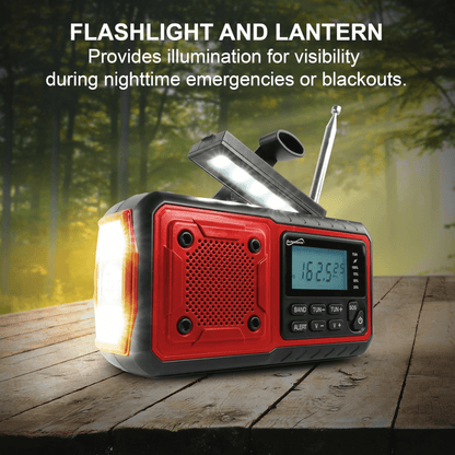 Supersonic Guardian Multi-Powered Emergency Radio with NOAA