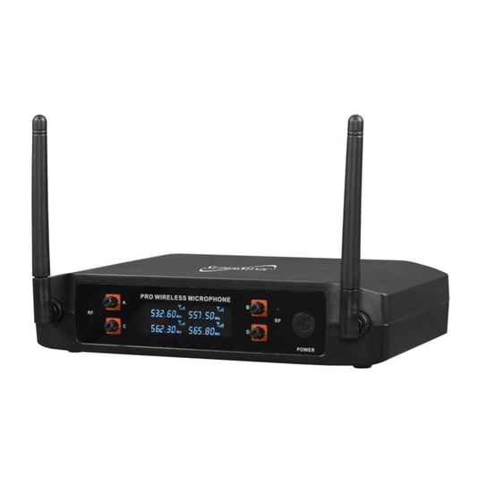 Supersonic 4 Channel 2.4G Wireless Microphone System