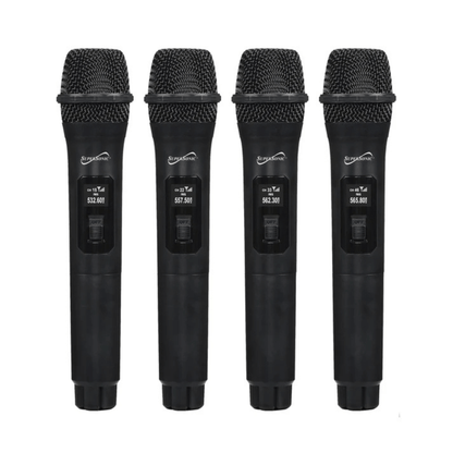Supersonic 4 Channel 2.4G Wireless Microphone System