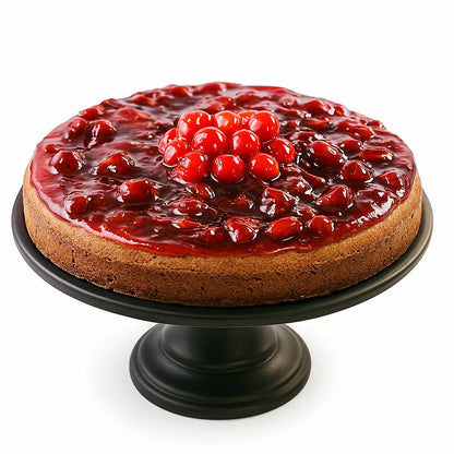 Andy Anand Sugar Free Chocolate Cherry Cheesecake 9" with Real Chocolate Truffles: Handcrafted with Passion, Best Cheese Cake For Celebrations & Diabetic Friendly Dessert Lovers (2.8 lbs)