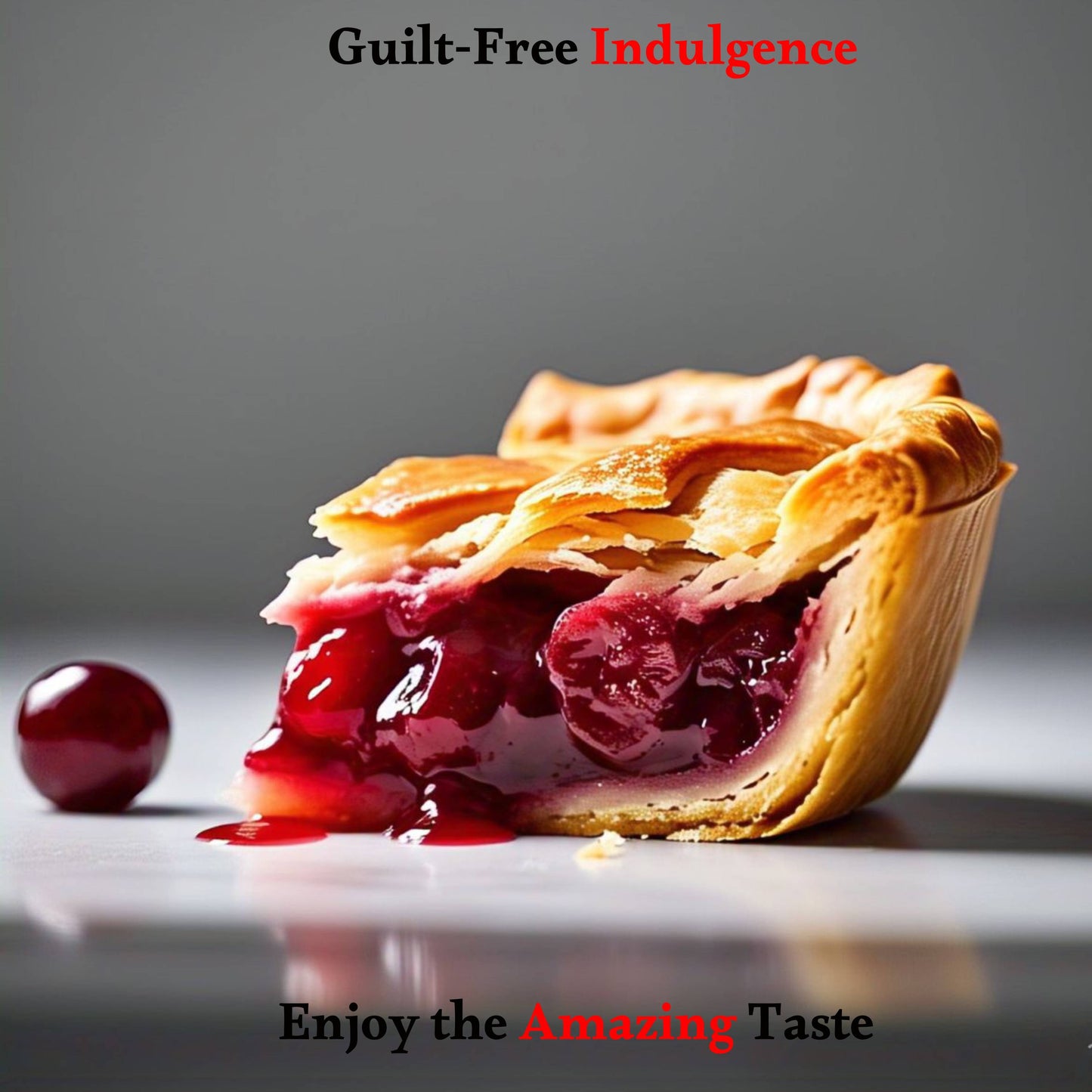 Andy Anand Sugar Free Cherry Pie - Enjoy the amazing taste of a classic Cherry Pie without the sugar! (2.9 lbs)
