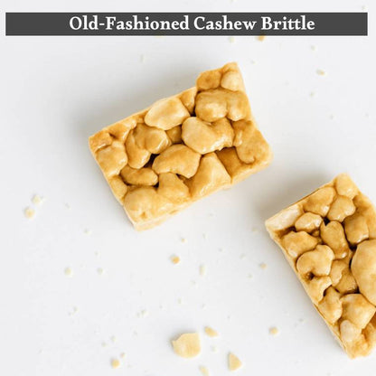 Andy Anand Sugar Free Cashew Brittle - 7 Oz Decadent Treats to Satisfy Your Cravings, Healthy Cashew Brittle Without Added Sugar