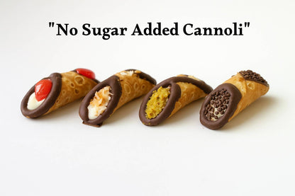 Andy Anand Sugar Free Cannoli Chocolate Sicilian Italian Dessert 8 Pcs