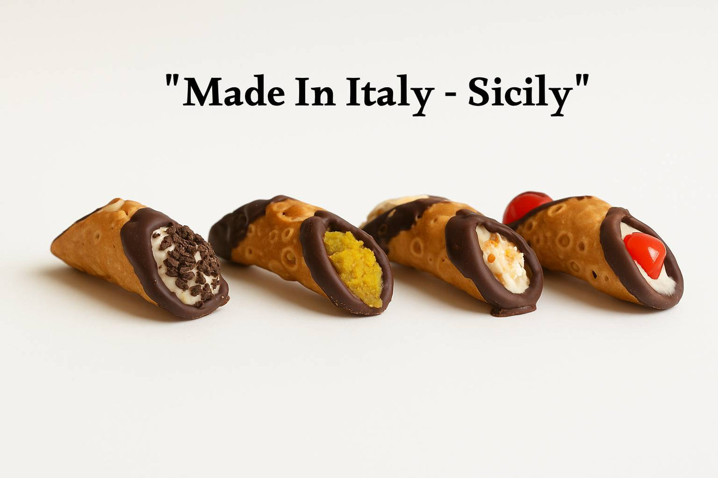 Andy Anand Sugar Free Cannoli Chocolate Sicilian Italian Dessert 8 Pcs