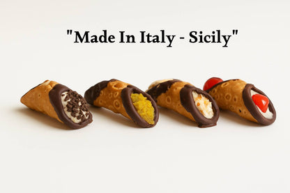 Andy Anand Sugar Free Cannoli Chocolate Sicilian Italian Dessert 8 Pcs