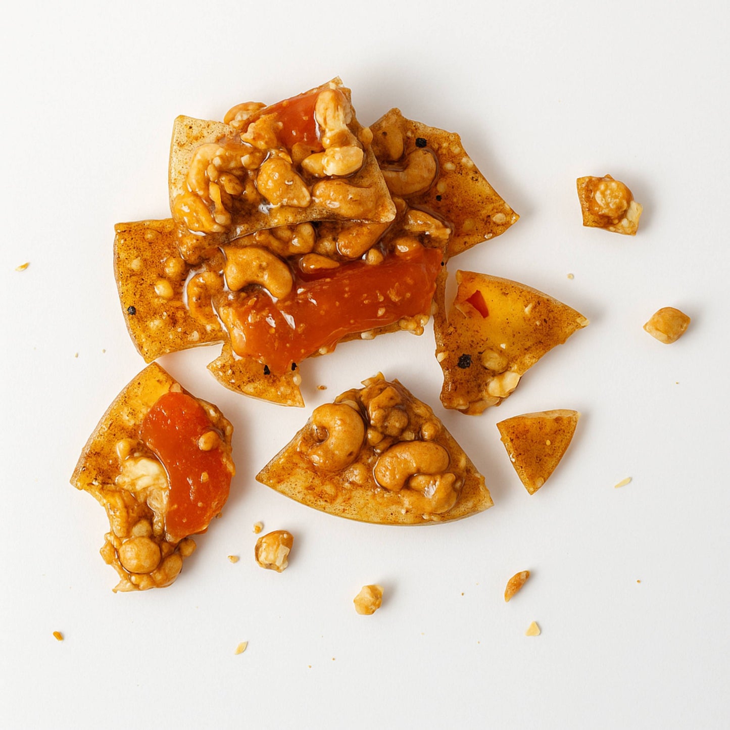 Andy Anand's Sugar Free Mango & Cashew Brittle - Croccante, Imported from Italy, a Crunchy Delight that Melts in Your Mouth! 1 lbs