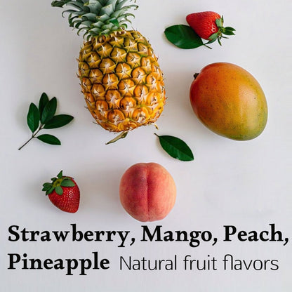 Andy Anand Sugar Free Vitamin C Gummies 500mg per Serving, Immune & Antioxidant Support,100 Sugar Free Gummies, 100 Day Supply, Strawberry, Mango, Pineapple, Peach, individually wrapped (14 oz)