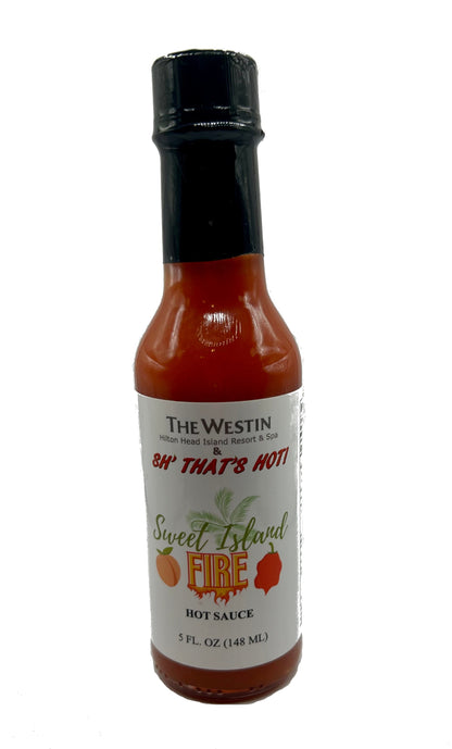 Sweet Island Fire hot sauce