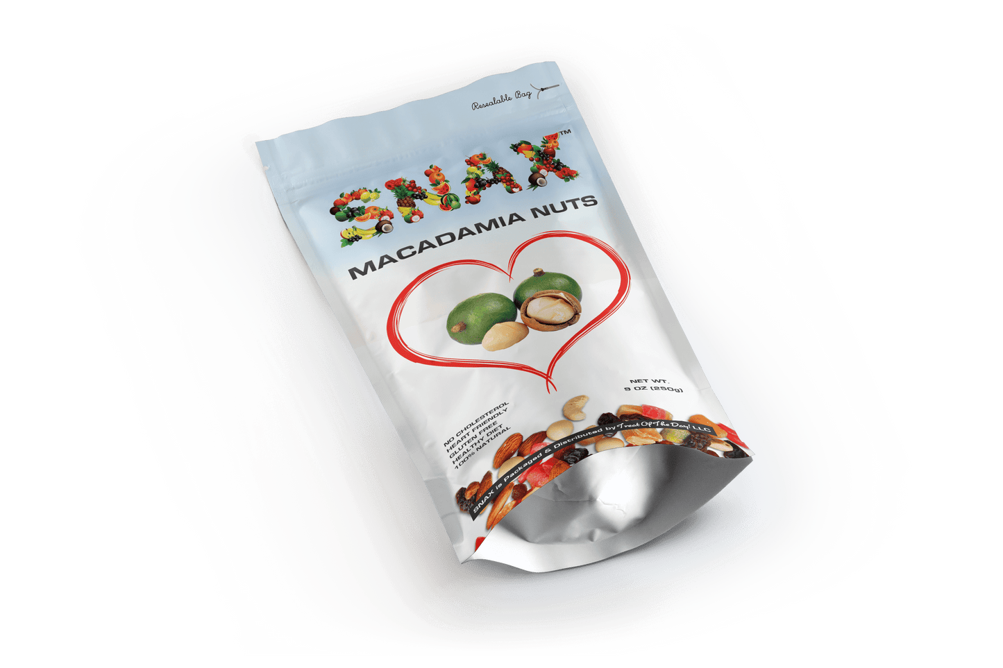 Macadamia.US Treat Of The Day! Organic Macadamia Nuts - Roasted & Sea Salted - 32oz (2LB)