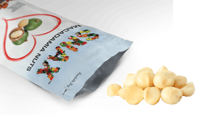 Macadamia.US Treat Of The Day! Organic Macadamia Nuts - Roasted & Sea Salted - 32oz (2LB)