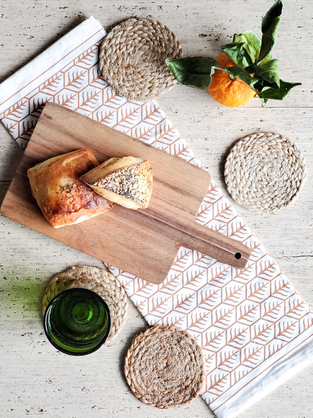 KORISSA Kata Natural Drink Coaster (Set of 4)