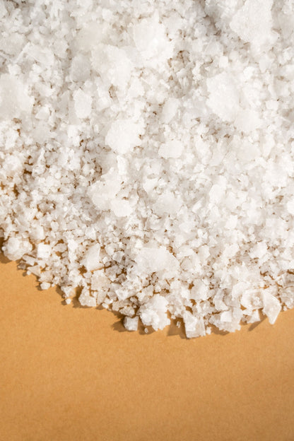 Natural Spring Salt, Fleur de Sel Flakes
