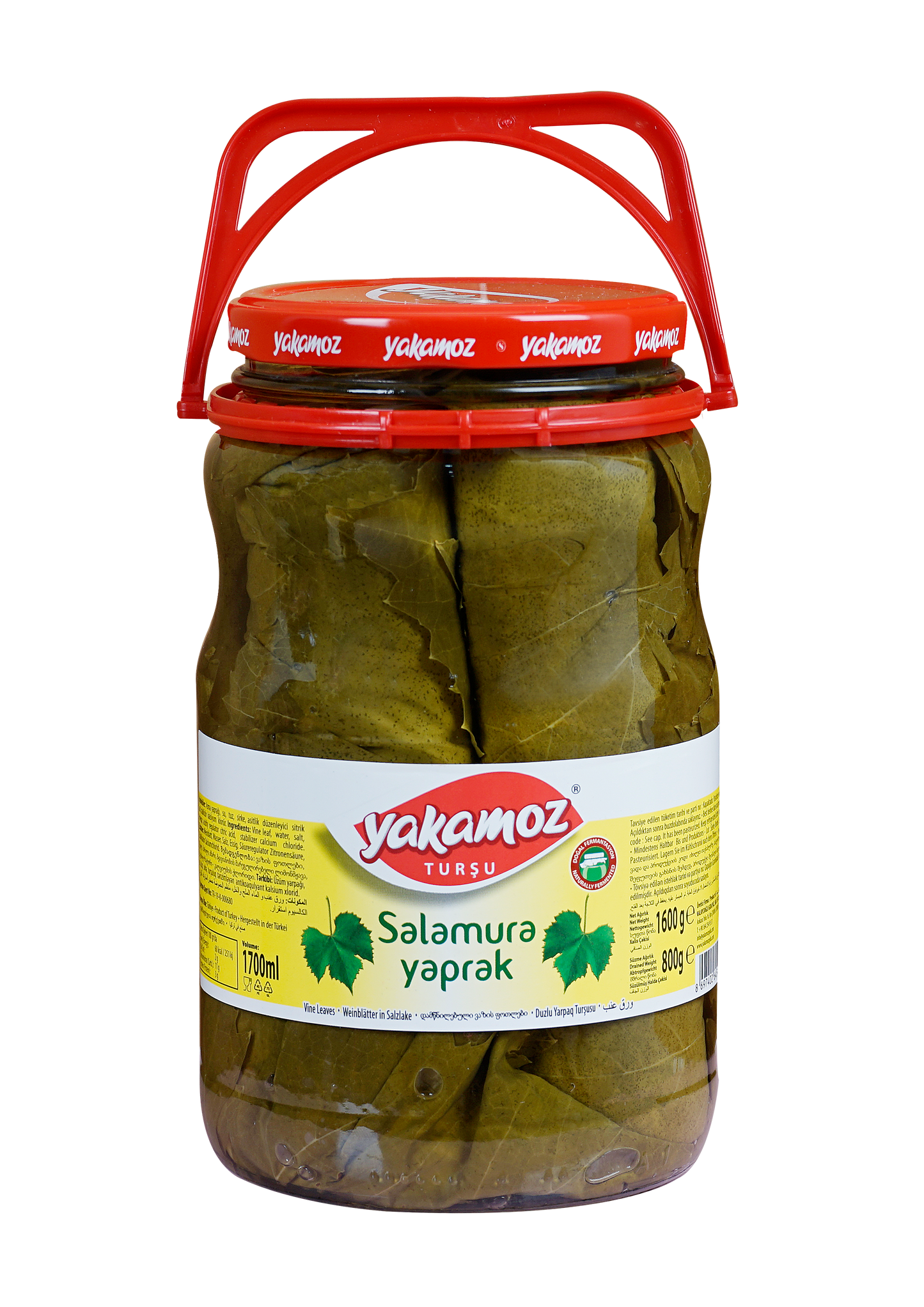 Yakamoz Grape Leaves 1700G Glass