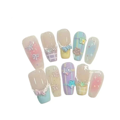 Pastel Princess Press On Nails