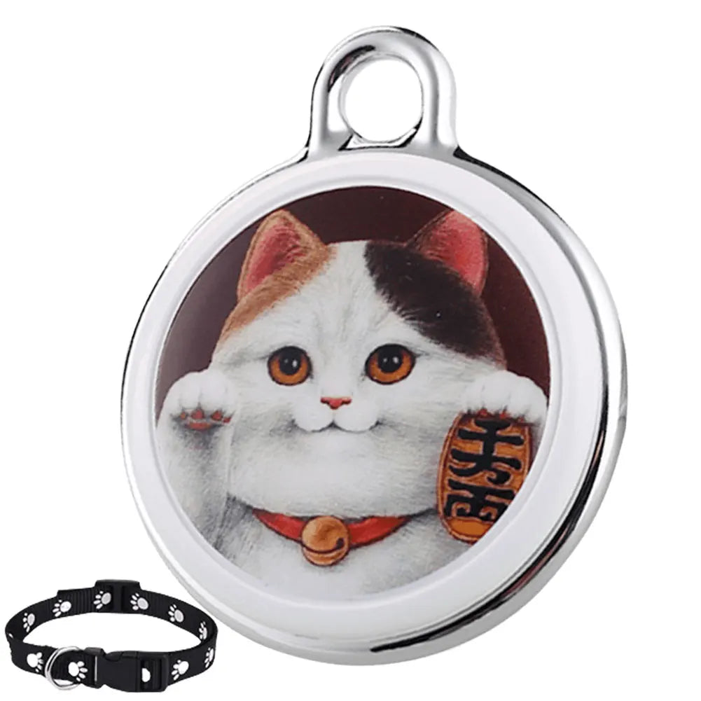 Pet Anti-Lost GPS Tracker Bluetooth-compatible Smart Activity Tracker Waterproof for Dogs Cats Kids Pets Keychain Wallet Luggage