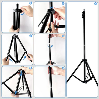 26cm LED Selfie Ring Lamp Photographic Selfie Ring Lighting