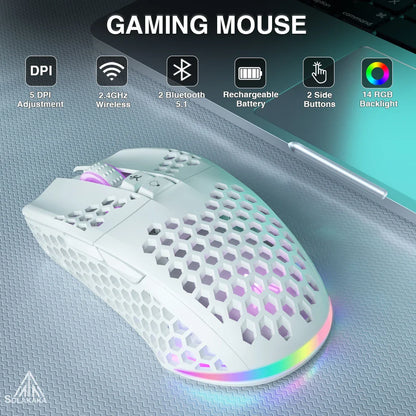 SM600 3-Mode Connection Wireless Gaming Mouse
