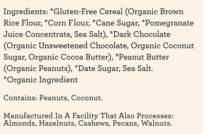 French Squirrel Bisous: Peanut Butter & Chocolate-Coated Gluten-Free Cereal Clusters Bag - 4 Bags case