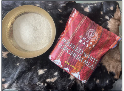 Sorghum Meal 1lbs (Jowar) | Ahara Rasa