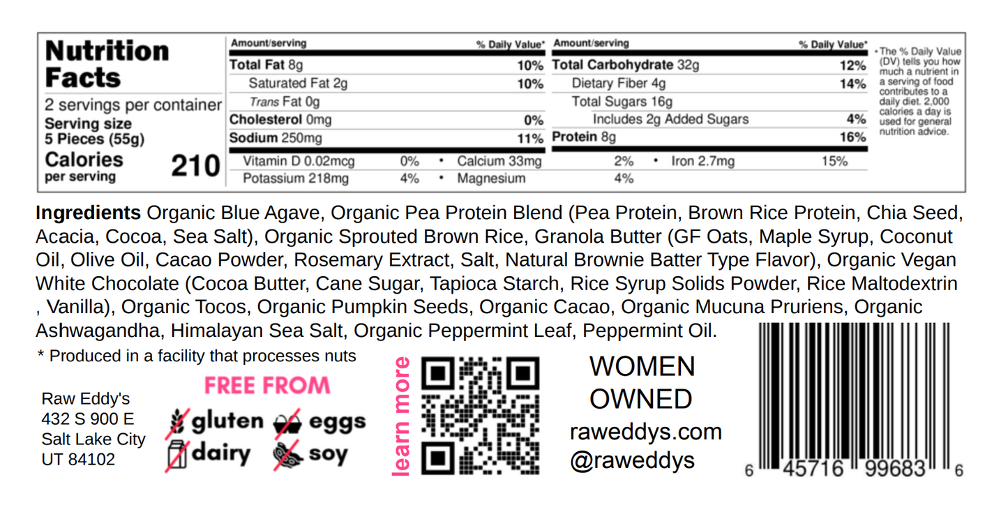 Peppermint White Chocolate Bites l Multipacks