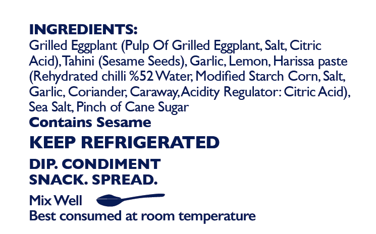 Sohha Baba Ghanouj, Classic Jar - 6 Jars case