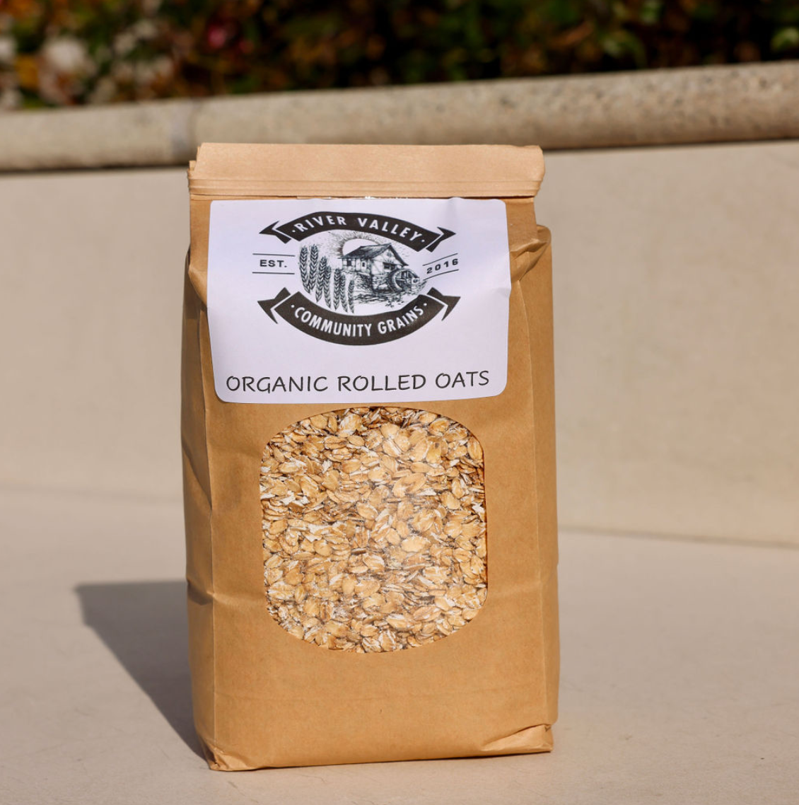 River Valley Community Grains Organic Rolled Oats Bag - 6 bags x 2 LB case