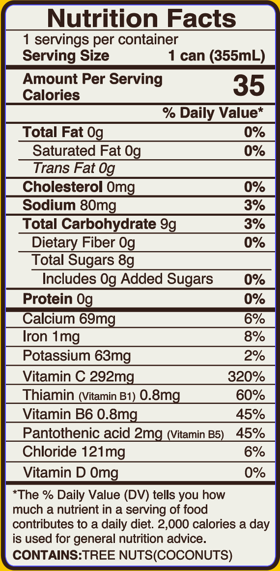 Mirth Pineapple Coconut Guava