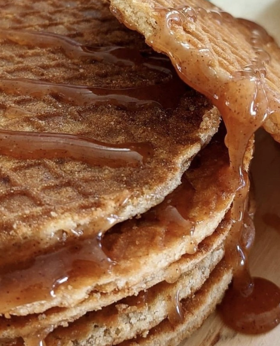 Stroop Club Chai Caramel Plant Based and Organic Stroopwafels Box - 12 packs x 2-pack case