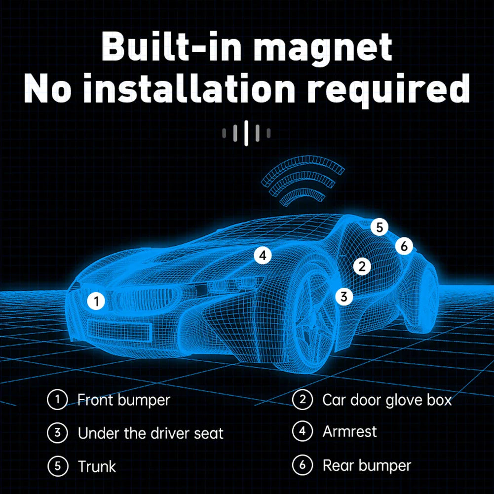 Smart Finder Locator Mini GPS Tracker Magnetic Real-Time Locator Pet Vehicle Lost Tracker Pet Kids Bag Wallet Tracking