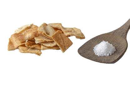 Pure Sea Salt Twice-Baked Pita Chips!