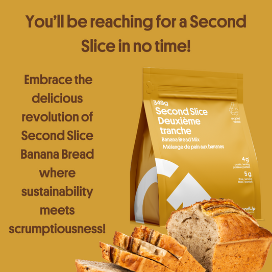 GroundUp Eco Venture Second Slice Banana Bread, Upcycled Mix Bag - 1 Bag (349g)