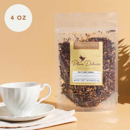 Plum Deluxe Tea The Self Care Blend (Elderberry - Apricot)