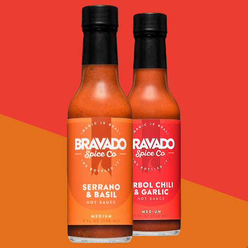 SERRANO & BASIL HOT SAUCE