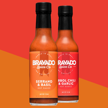 SERRANO & BASIL HOT SAUCE