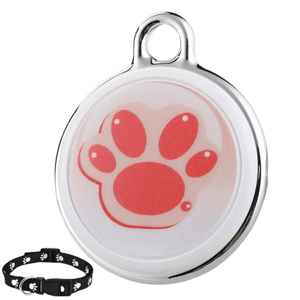 Pet Anti-Lost GPS Tracker Bluetooth-compatible Smart Activity Tracker Waterproof for Dogs Cats Kids Pets Keychain Wallet Luggage