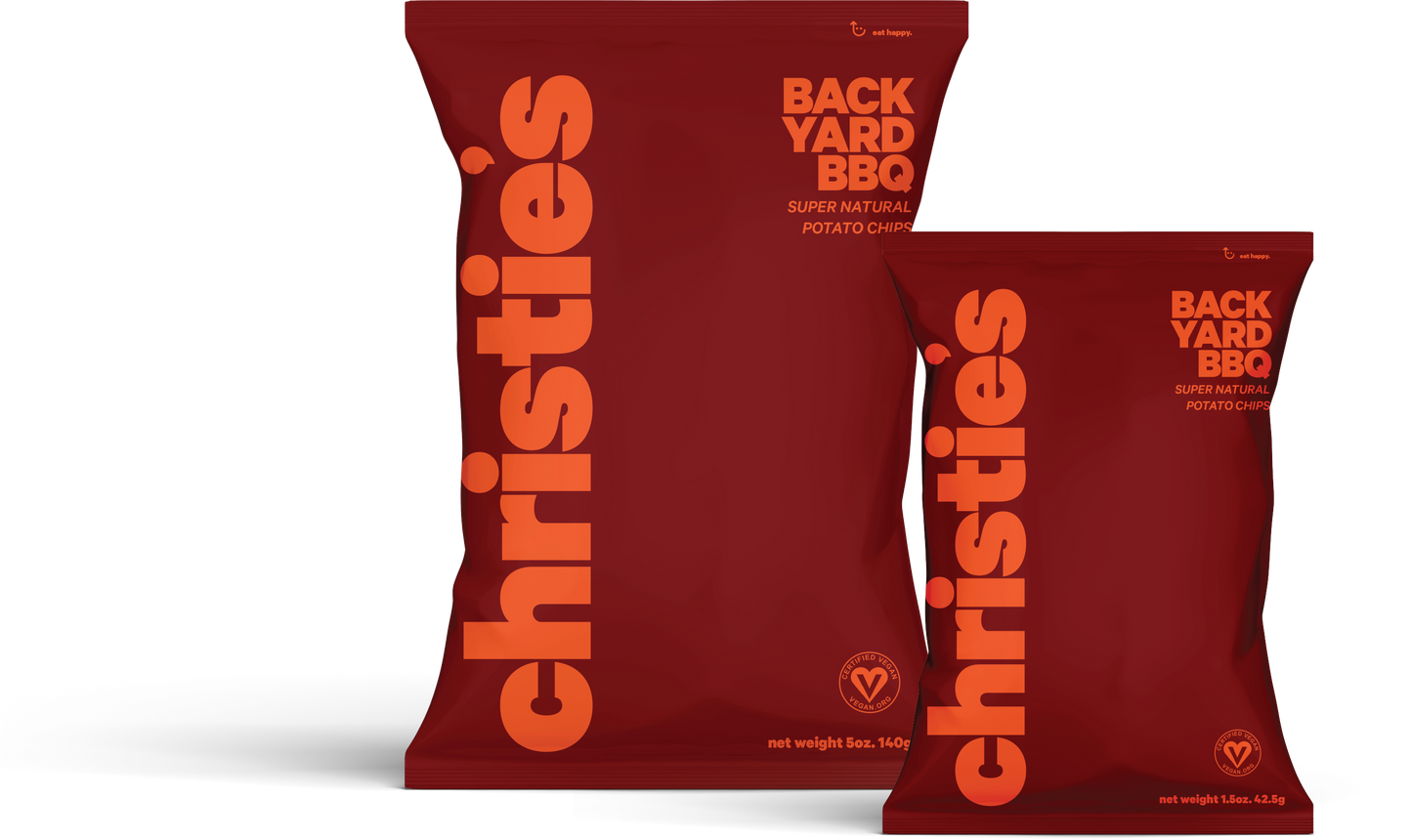 Christie's Back Yard BBQ Potato Chips Bag - 6 bags x 1.5oz case