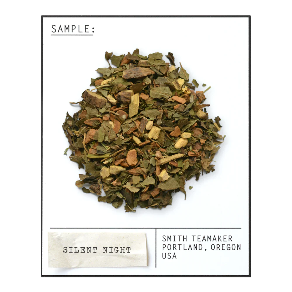 SMITH TEAMAKER - SILENT NIGHT SEASONAL HERBAL BLEND NO. 12 (100 CT SACHETS)
