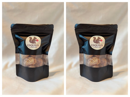 Freeze-Dried Chocolate Caramel Puffs