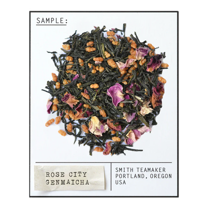 SMITH TEAMAKER - ROSE CITY GENMAICHA GREEN TEA BLEND NO. 1912 (LOOSE LEAF, 1 LB)