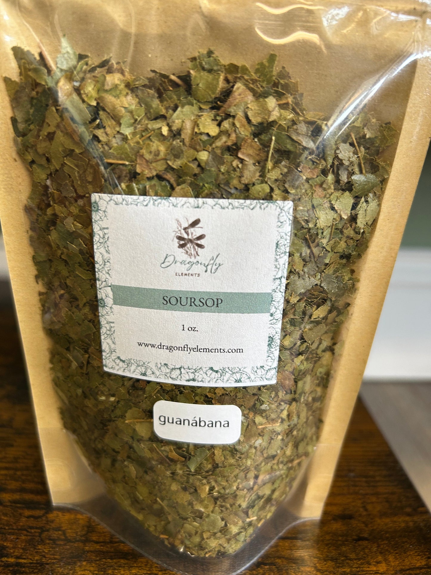 Organic Soursop Leaf Coarse Cut