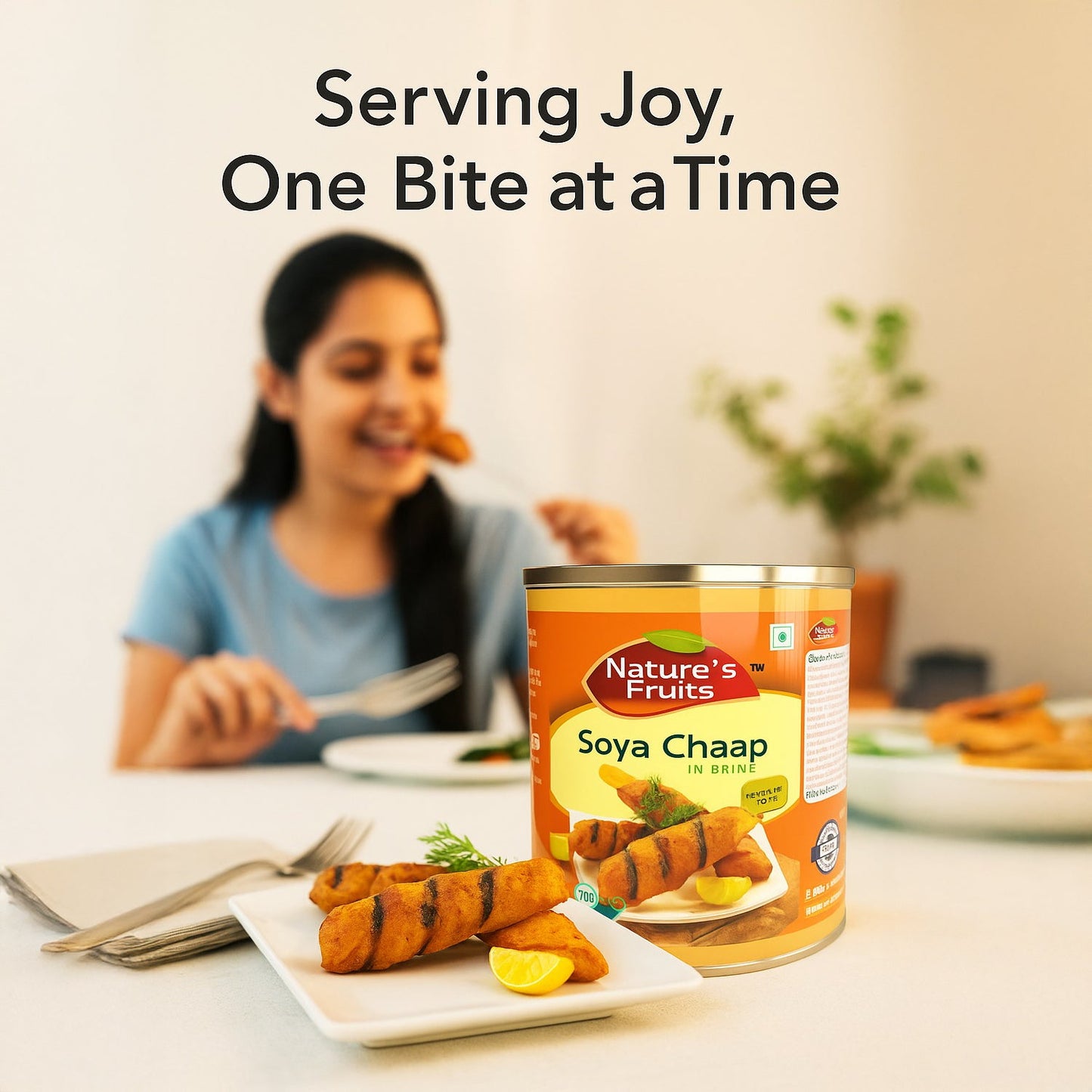 SOYA CHAAP IN BRINE (PlantGrill Sticks) 29.98 oz