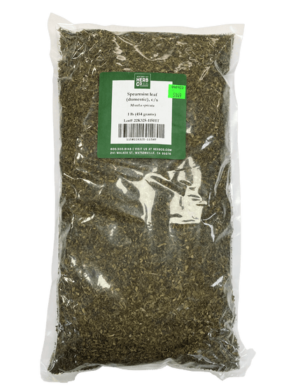 Spearmint Leaf, Cut, Sifted