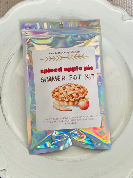 Stovetop Simmer Pot Potpourri Kit- Spiced Apple Pie