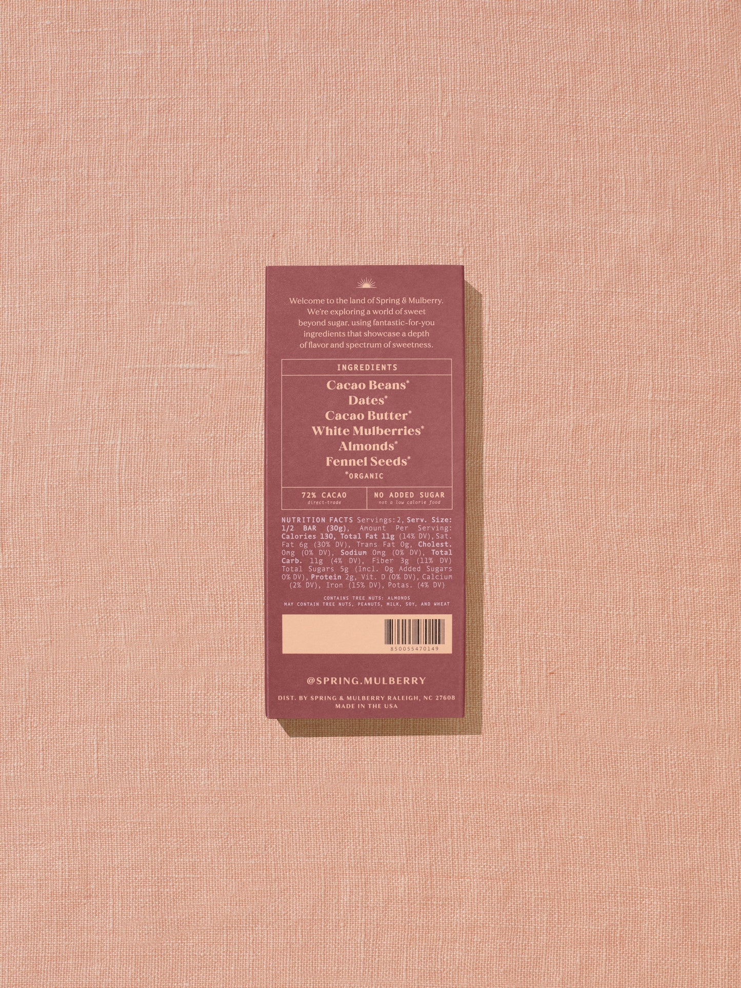 Spring & Mulberry Chocolate Mulberry Fennel